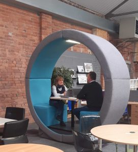 Carlyn Wiltshire delivering technical sales training in West Yorkshire